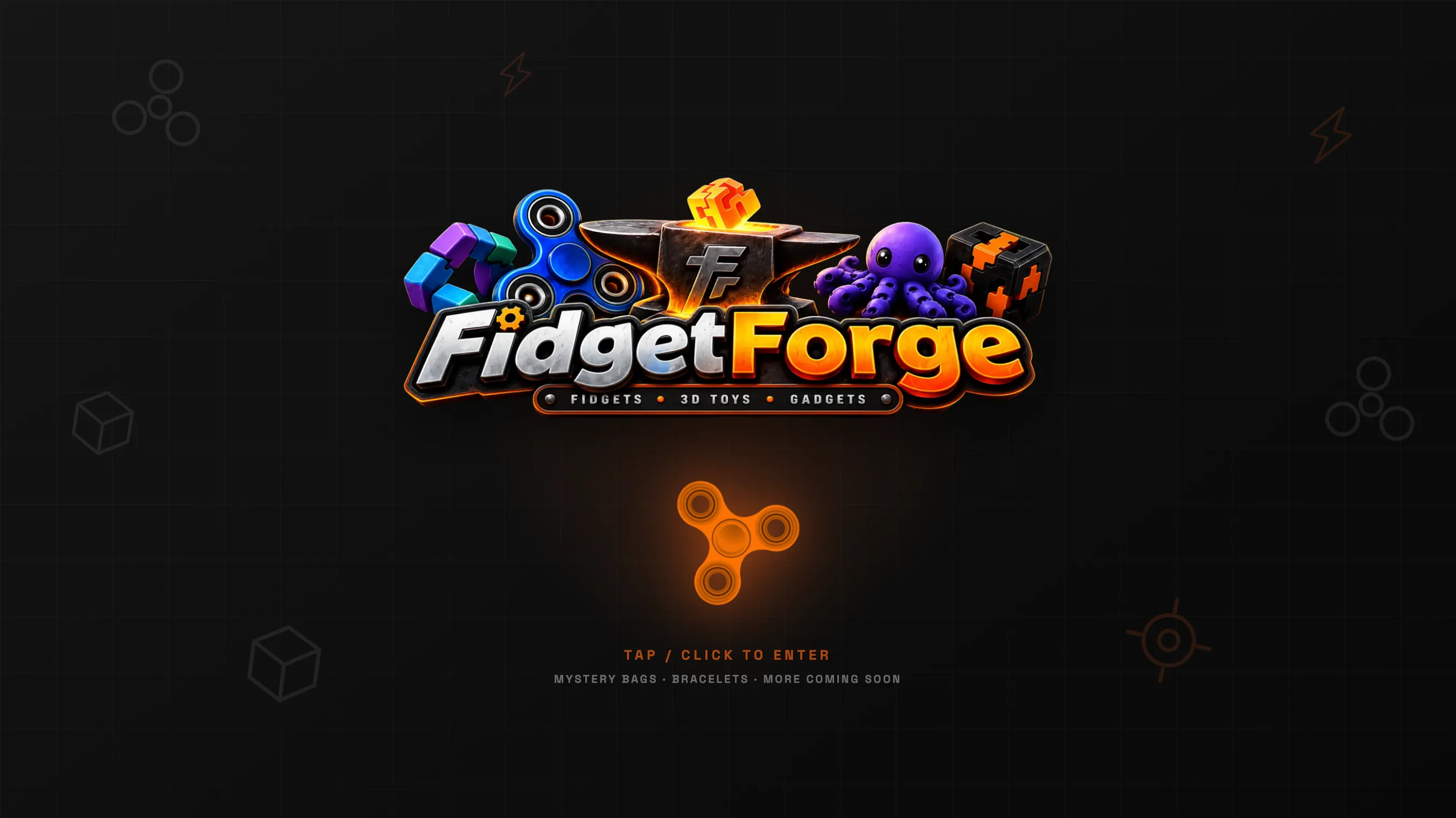 Fidget Forge website